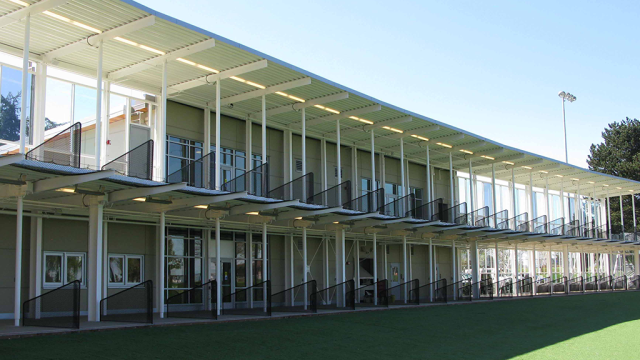 View of driving range 